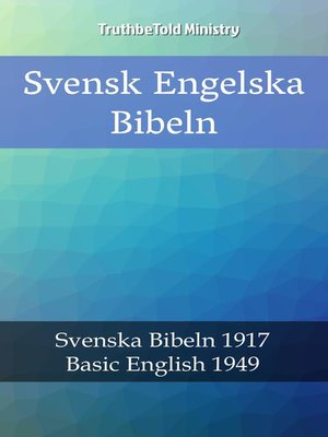 cover image of Svensk Engelska Bibeln